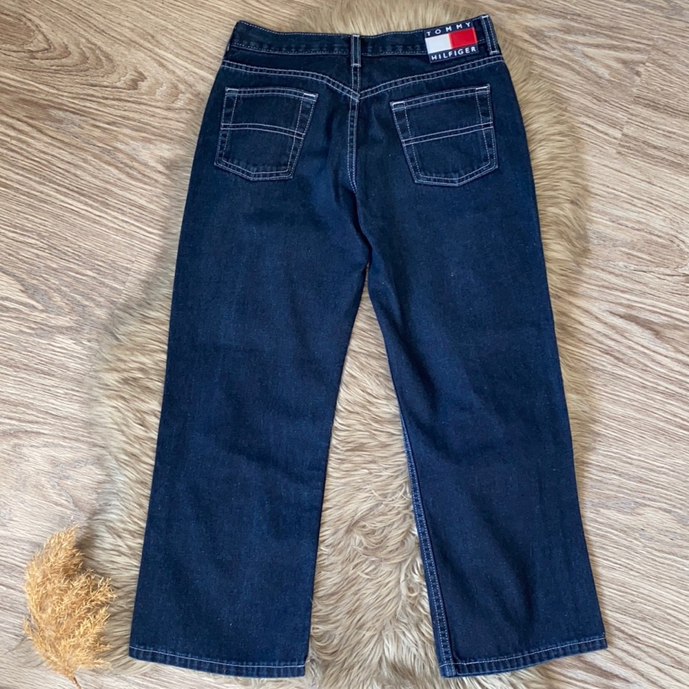 🇨🇦 Vintage Y2K Made in Canada Tommy Hilfiger Roxy Roll Up Jeans